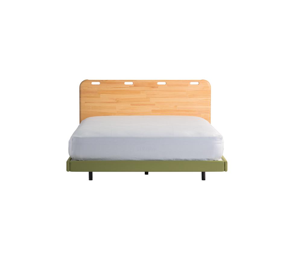 時時床架(CP0045)+舒適床頭板(NW)+床墊-雙人床-02 拷貝