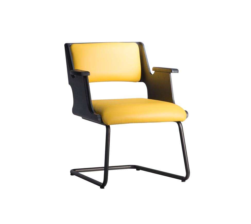 風行懸臂椅(黃)-FB-01 拷貝