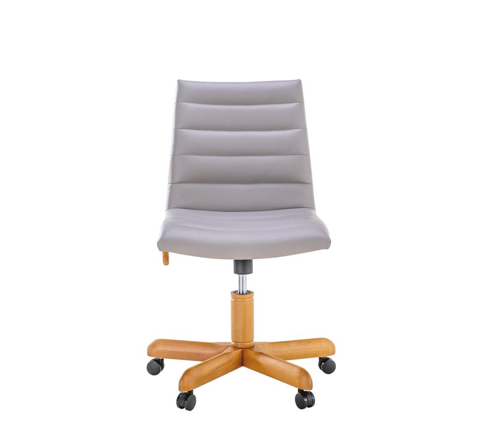 書韻花笠單椅_AK皮款LB610_附輪_去背01