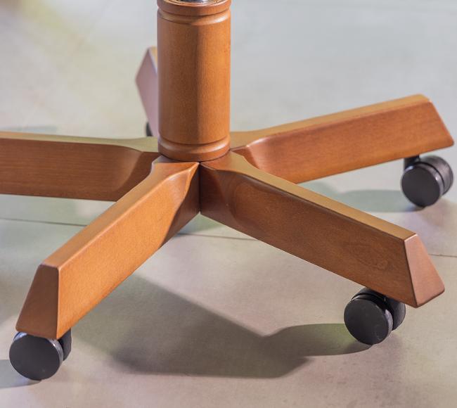 刻幻金磚扶手椅皮_附輪_細節情境2