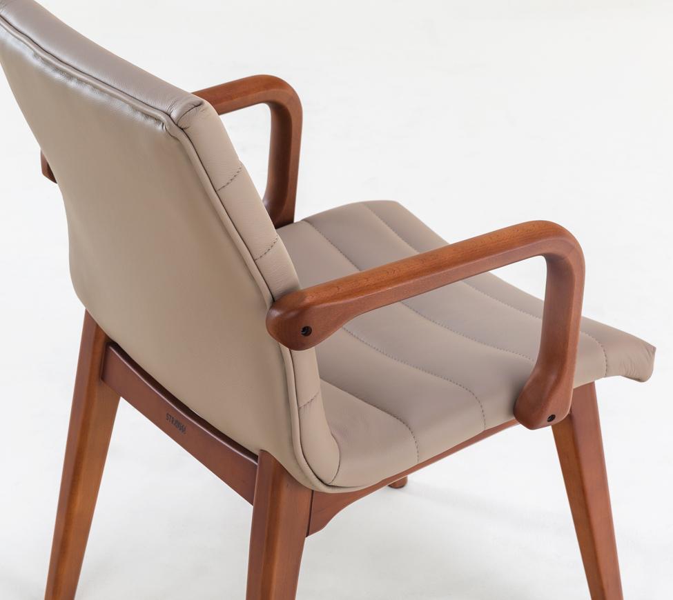 書韻扶手椅FH45_NT_牛皮_去背細節2