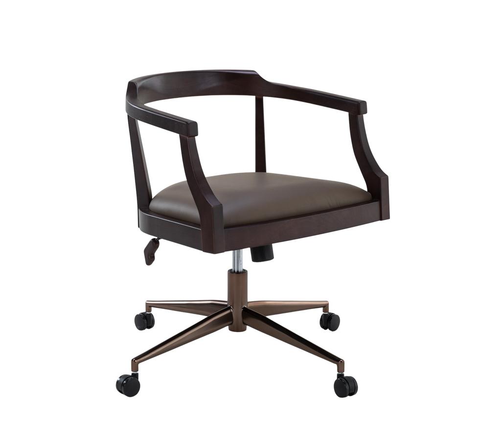 禮昂塔吉扶手椅_皮色LB605_附輪_WT_去背02