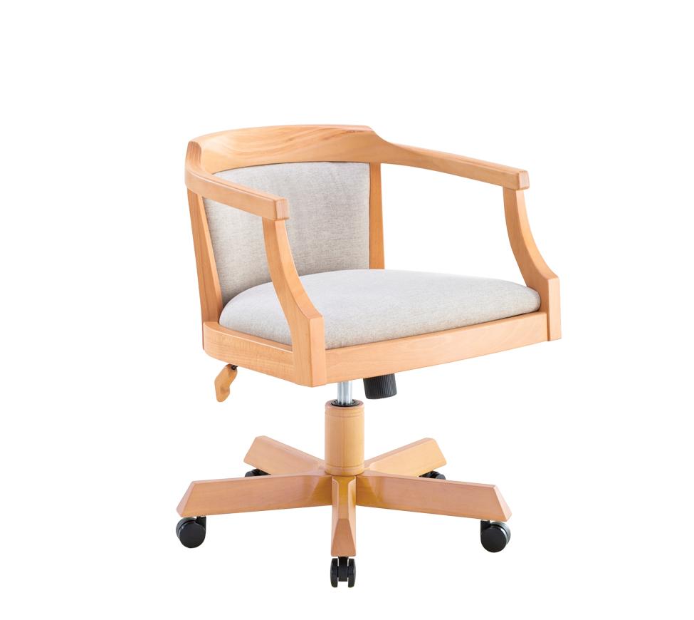 軒昂金磚扶手椅_布色B0354_附輪_NW