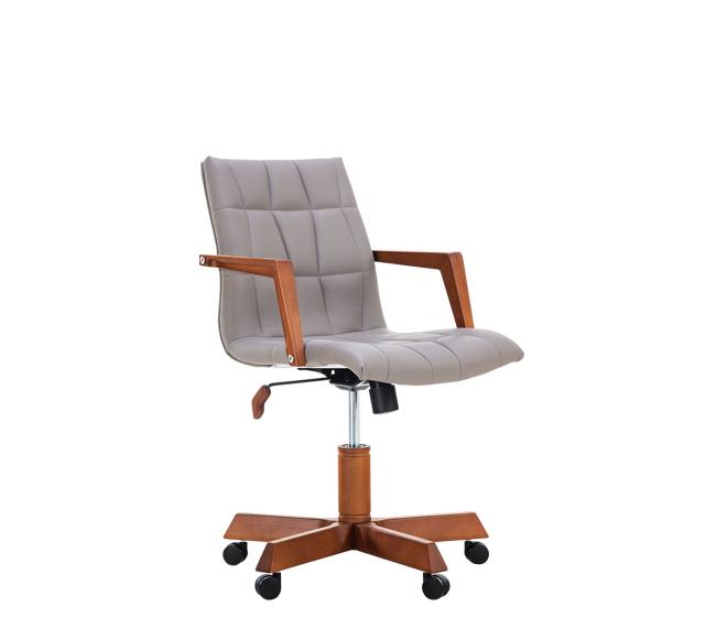 刻換金磚扶手椅_牛皮附輪_LB610_NT_去背02