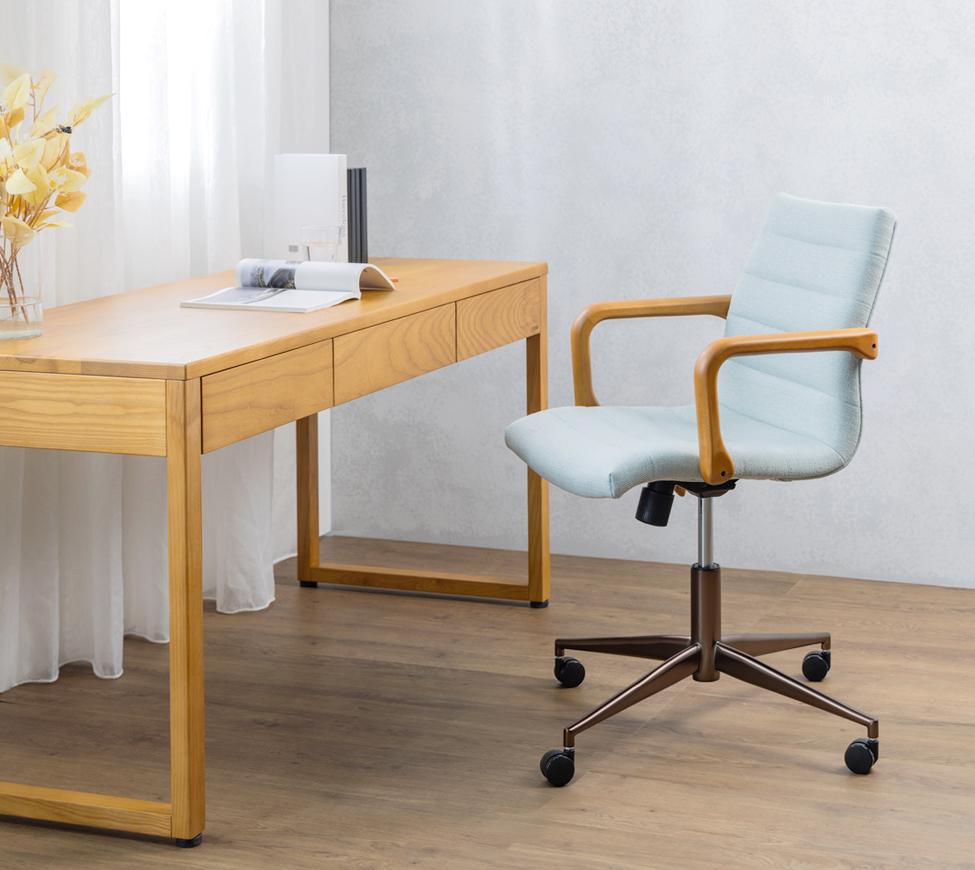 書韻塔吉扶手椅布_附輪_情境